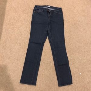 Straight leg jeans